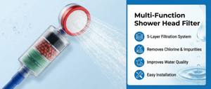 Sistema Avanzado de Tratamiento de Agua para Ducha, Elimina Cloro y Metales Pesados, Mejora la Salud de la Piel, Agua Suave - Product Image 6