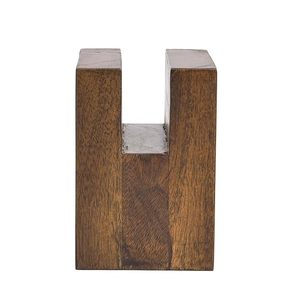 Porte-serviettes décoratif en bois de manguier antique de haute qualité, fabriqué à la main, pour table à manger, 5,5x3,2x4,4 pouces - Product Image 6