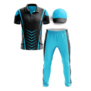 Uniforme de cricket réversible personnalisable, manches contrastées, conçu pour les adultes unisexes, léger, respirant, pour les matchs de club et les entraînements - Product Image 1