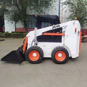 Jc45 Crawler Skid Steer Loader With Bucket High Strength Frame Designed For Tough Construction Environments - Product Image 3