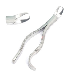 Premium German Stainless Steel Root Extracting Forceps #16 Lower Molar Universal Manual High Quality Dental Extraction - Product Image 1