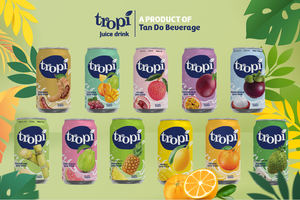 Bebida Tropi Juice 330ml Lata Corta de Aluminio 100% Puré de Frutas Saborizado Bajo en Grasa Esterilizado Recién Exprimido Guayaba Mango Piña - Product Image 6