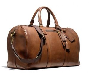 New Arrival Luxury leather Duffle Bag Adjustable <b>Strap</b> Zipper Closure Large Capacity Multi-Function for Travel Daily - Product Image 4