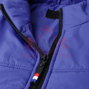 เสื้อแจ็คเก็ตกันหนาวแบบหนา สำหรับผู้ชาย คอตั้ง ผิวเรียบ ซิปหน้า - Product Image 5