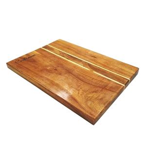 Tabla de Cortar de Madera Hecha a Mano, Forma Cuadrada, Acabado Natural, Reutilizable, Apta para Lavavajillas, 1.3 cm de Grosor, Utensilios de Cocina para Cortar - Product Image 3