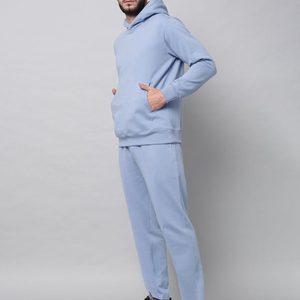 Wholesale Best Quality <b>Plain</b> Blank Winter Men <b>Tracksuits</b> Custom Hoodies Design Trending Winter Season Streetwear Men <b>Tracksuits</b> - Product Image 4