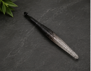 Imperial Crafted Home Resin <b>Crochet</b> <b>Hook</b> Set Handcrafted Artistic Hand Painted Yarn Weaving Tools Round 18cm 2mm - Product Image 2