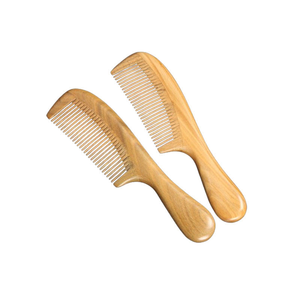 Peigne en bois de bambou écologique - Outil de soin des cheveux naturel et durable, artisanat naturel - Product Image 3