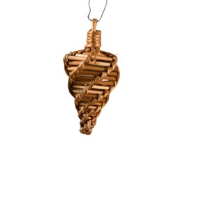 Exquisite Holiday <b>Supply</b> Icicle Ornament Rattan <b>Decorate</b> <b>Christmas</b> Tree Table Icicle Ornament Handmade Wicker Chic - Product Image 1