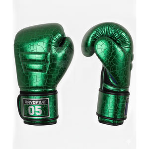 Guantes de boxeo personalizados de cuero PU, guantes de entrenamiento personalizados para sparring y competición, guantes de boxeo profesionales - Product Image 2