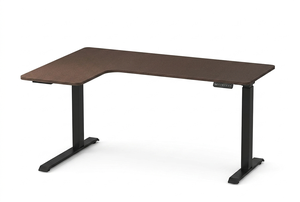 Muebles Comerciales Ergonómicos de Alta Calidad, Escritorio Elevador Eléctrico en Forma de L, Marco Metálico, ODM OEM de Fábrica - Product Image 4