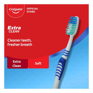 Brosse à dents Colgate Classic Deep Clean - Douce pour les gencives, 100% originale - Product Image 1