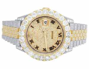 นาฬิกาแฟชั่นหรู VVS มอยส์ซาไนต์ ขนาด 41 มม. เครื่องญี่ปุ่น ควอตซ์ อนาล็อก ตัวเรือนเหล็ก ราคาประหยัดสุดฮิต - Product Image 2