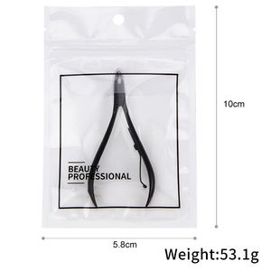 Cortauñas Profesional para Salón en Casa, Set de Manicura de Acero Inoxidable con Cuchilla Curva para Uso en Dedos de Bebé, Cortaúñas Negro 2026 - Product Image 5