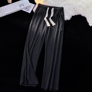 Pantalones de pana para hombre con logo personalizado, estilo japonés, de pierna ancha, con cordón, antiarrugas, precio de fábrica China-Bangladesh - Product Image 3