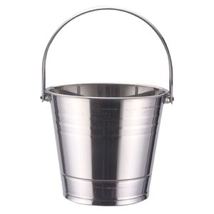 Cubos de hierro galvanizado de diseño vintage de la mejor calidad con asa para decoración del hogar y jardín, tamaño y forma personalizados - Product Image 6