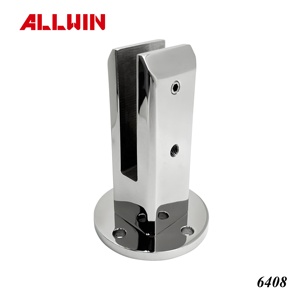 Modern Stainless <b>Steel</b> Swimming Pool Glass Fence Spigot for Hotels with Graphic and 3D Model Design Solutions - Product Image 4