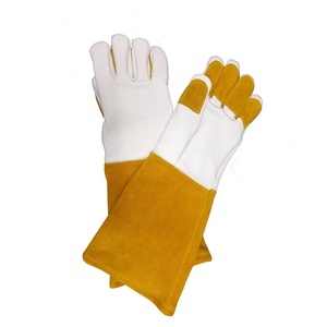 Gants de sécurité ODM sans cruauté gants de sécurité en cuir de vachette pour la faune gants de protection des animaux résistants aux morsures vétérinaires OEM MSI - Product Image 2
