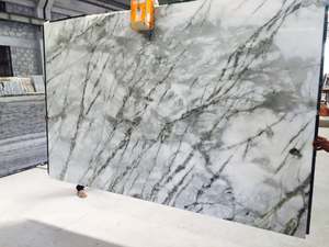 Dalles de marbre, grande surface polie et affinée, marbre indien pour plan de travail, dessus de meuble, sol, mur, salle à manger, intérieur, maison, commercial - Product Image 2