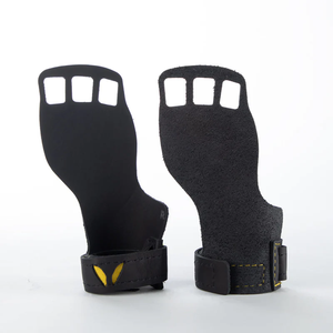 Agarraderas de Cuero Unisex con Patrón Antideslizante para Levantamiento de Pesas, Gimnasio, Agarres Acolchados para Palmas, Dominadas, Remadas, Entrenamiento Físico, Personalizables - Product Image 6