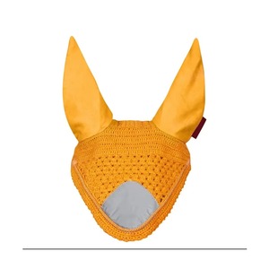 Bonnet anti-bruit en polyester et coton de qualité supérieure pour l'équitation, masque anti-mouches pour chevaux, voile de protection équestre tendance - Product Image 4