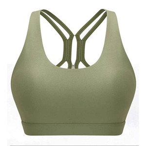 Custom Logo Front Lightweight Breathable Women's High Support Gym Yoga Sports <b>Bra</b>-Wholesale Price Latest Arrivals - Product Image 1