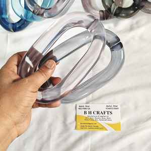 Chaînes en résine colorées au design nouveau, disponibles en grandes et petites tailles, logo personnalisable, style classique - Product Image 3