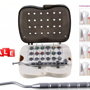 Kit d'extraction de vis cassées pour implants dentaires universels Golden Crest Industries – Outils chirurgicaux pour vis d'implants fracturées - Product Image 2