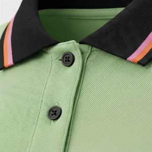 Camiseta Polo de Manga Corta para Mujer, Camiseta de Golf de Alta Calidad, Personalizable, de Algodón, para Mujer, Moda Sostenible - Product Image 4