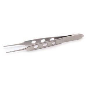 Pinzas Oftalmológicas Delicadas con Dientes Serrados Rectos de 8.5cm, Marca Bishop Harman Iris, para Fijación, Uso Quirúrgico y Hospitalario - Product Image 2