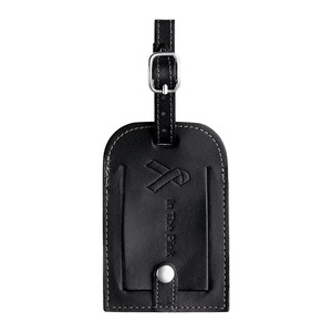 Professional Full Grain Leather Baggage <b>Tags</b> Custom Branded Genuine Leather Labels for Business Travel LTG-0355 - Product Image 3