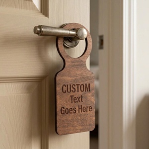 Letrero de Contraseña para Puerta con WiFi, de Madera Rústica Minimalista y Personalizado, para Decoración del Hogar, Oficina y Cafetería - Product Image 2
