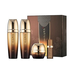 Set de Cuidado Facial Coreano K-Beauty de 2 Piezas, Tónico y Emulsión de Belleza de Jade con Ácido Hialurónico Hidratante para una Piel Suave - Product Image 1