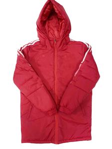 Vestes matelassées en polyester rembourrées de bulles à capuche, vestes de football en coton rembourrées à fermeture éclair, vestes longues confortables avec logo personnalisé - Product Image 4