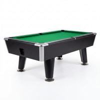 Table de billard professionnelle américaine de luxe de 7 pieds, à jetons, pour 9 boules, avec retour automatique des billes, pour usage domestique