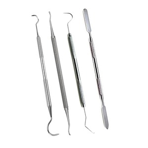 Spatules dentaires double extrémité en acier inoxydable fabriquées au Pakistan – Instruments dentaires très demandés 2026 - Product Image 1