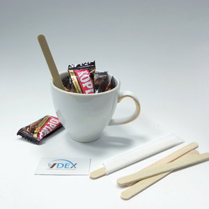 เครื่องกวนกาแฟยาว90มม. สำหรับใช้ในโรงแรม/ร้านอาหาร/เครื่องบินบรรจุเรียบร้อย - Product Image 5