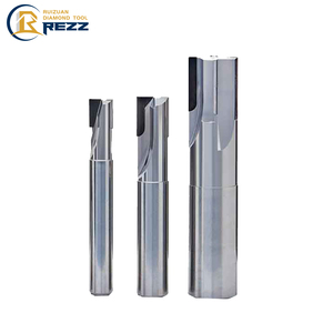 PCD Cutter Diamond Flute Milling Router Bit Tool PCD End Mill for Acrylic Aluminum <strong>Graphite</strong> - Product Image 1