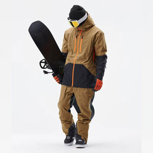 Custom Made Lightweight Winter Ski Suit Unisex Warm Outdoor Insulated Snowboard Set Ski <b>Overalls</b> One-Piece Skiing Suit 10,000mm - Product Image 3