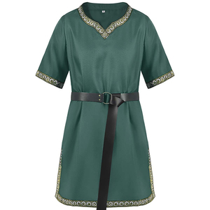Disfraz Unisex Medieval de Caballero Templario Cruzado para TV/Cine, Blusa sin Mangas, Vestido, Armadura de Caballero, Tabardo, Túnica Victoriana Vintage - Product Image 3