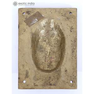 Bouddha en laiton de 9 pouces, décoration murale de style ferme - Product Image 2