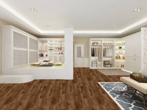 Revêtement de sol SPC ANZ 5-8 mm, imperméable, ignifuge, système de clic, planches larges (>=7 pouces) pour salle de bain et cuisine - Product Image 2