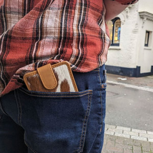Cartera de Cuero Genuino Hecha a Mano de Diseño de Lujo para Hombre, Cartera de Cuero Genuino con Logotipo Personalizado a Precios Económicos - Product Image 6
