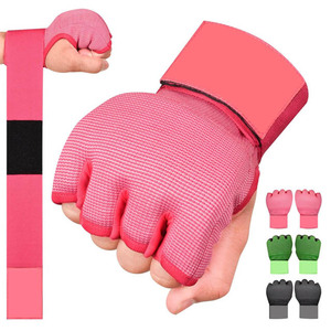 Gants de boxe élastiques avec rembourrage en mousse de gel pour entraînement de karaté, gants intérieurs, équipement de soutien des mains avec logo personnalisé - Product Image 1