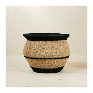 Sustainable Handmade Natural Rattan Jute Yarn Woven <b>Storage</b> Basket Customizable Color Size Eco-Friendly Multi-Purpose Home Decor - Product Image 5