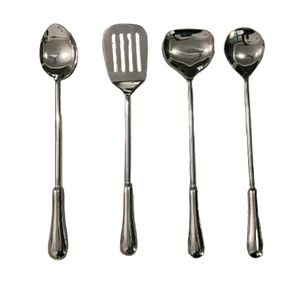 Premium Steel Dinnerware Serving & <b>Cooking</b> Spoons <b>Set</b> For Kitchen Everyday Use Food Grade <b>Cooking</b> tools - Product Image 2