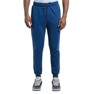 Pantalones Deportivos de Felpa Gruesa para Hombre, Mezcla de Algodón y Poliéster, con Bolsillos Laterales, Cordón Ajustable en la Cintura - Product Image 1