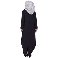 Nouvelle Abaya Maxi Style Parapluie Turc 2025 pour Femmes Musulmanes, Anti-statique, Respirante, Légère, en Polyester Extensible dans les Quatre Sens