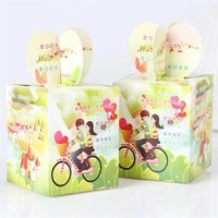 Boîtes cadeaux bonbons personnalisées à bas prix, boîtes d'emballage pliables pour bonbons