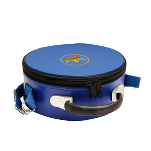 Estuche Premium para Gorra de los Caballeros Masónicos de York con Cruz de Honor - Bolsa de Transporte Azul Suave con Cierre de Cremallera, Ligera - Product Image 1